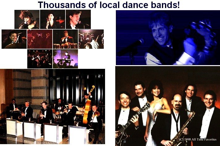Wedding and Variety Bands Directory     Local wedding reception live bands LOGO